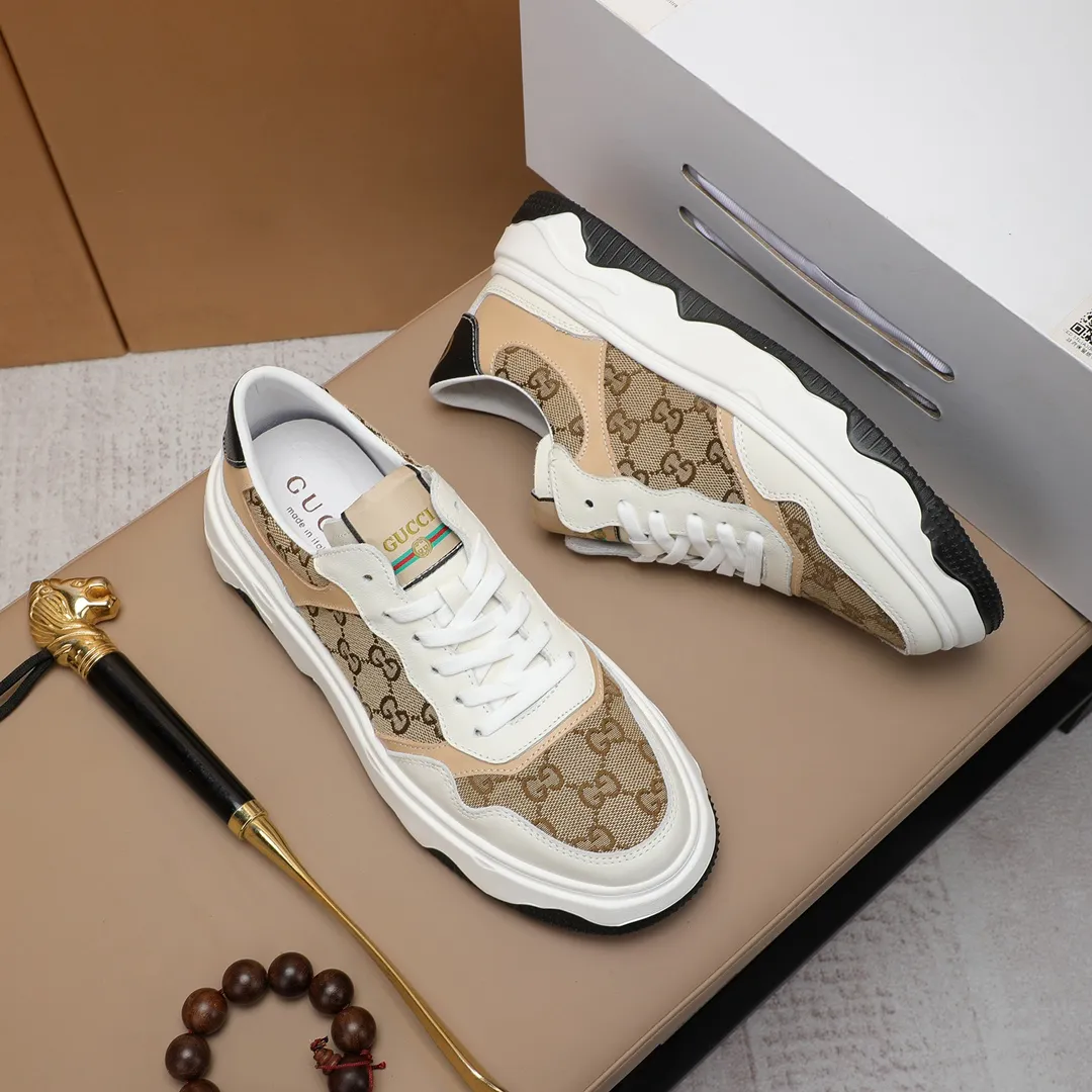 Men's shoes💰440 GUCCI🔍🔍2023 latest model On sale at the same time at the counter, original calfskin imported from Italy, genuine leather lining, (high-end, luxury, and class) exquisite workmanship, soles: original soles specially provided by the original factory, ⚠Exclusive double-layer movable molded soles are super comfortable⚠, real photos🎬The real ones are better🔍🔍"High quality·Follow the order" code number 38-44